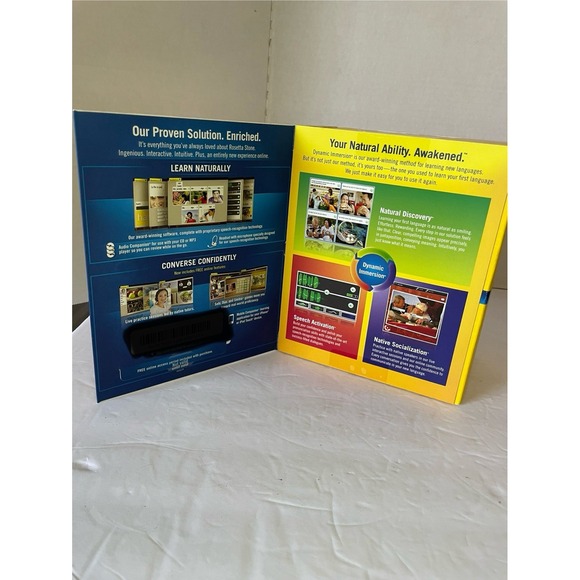 Rosetta Stone French Level 1-5 with Headset Microphone PC Mac CD New Open Box - Picture 12 of 12